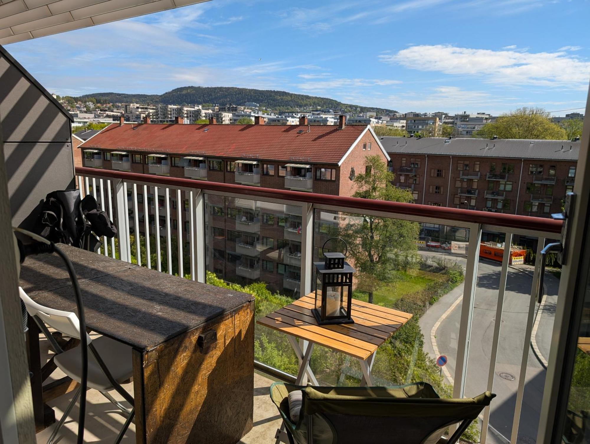 Spacious And Cozy Study Apartment With Balcony Oslo Bagian luar foto