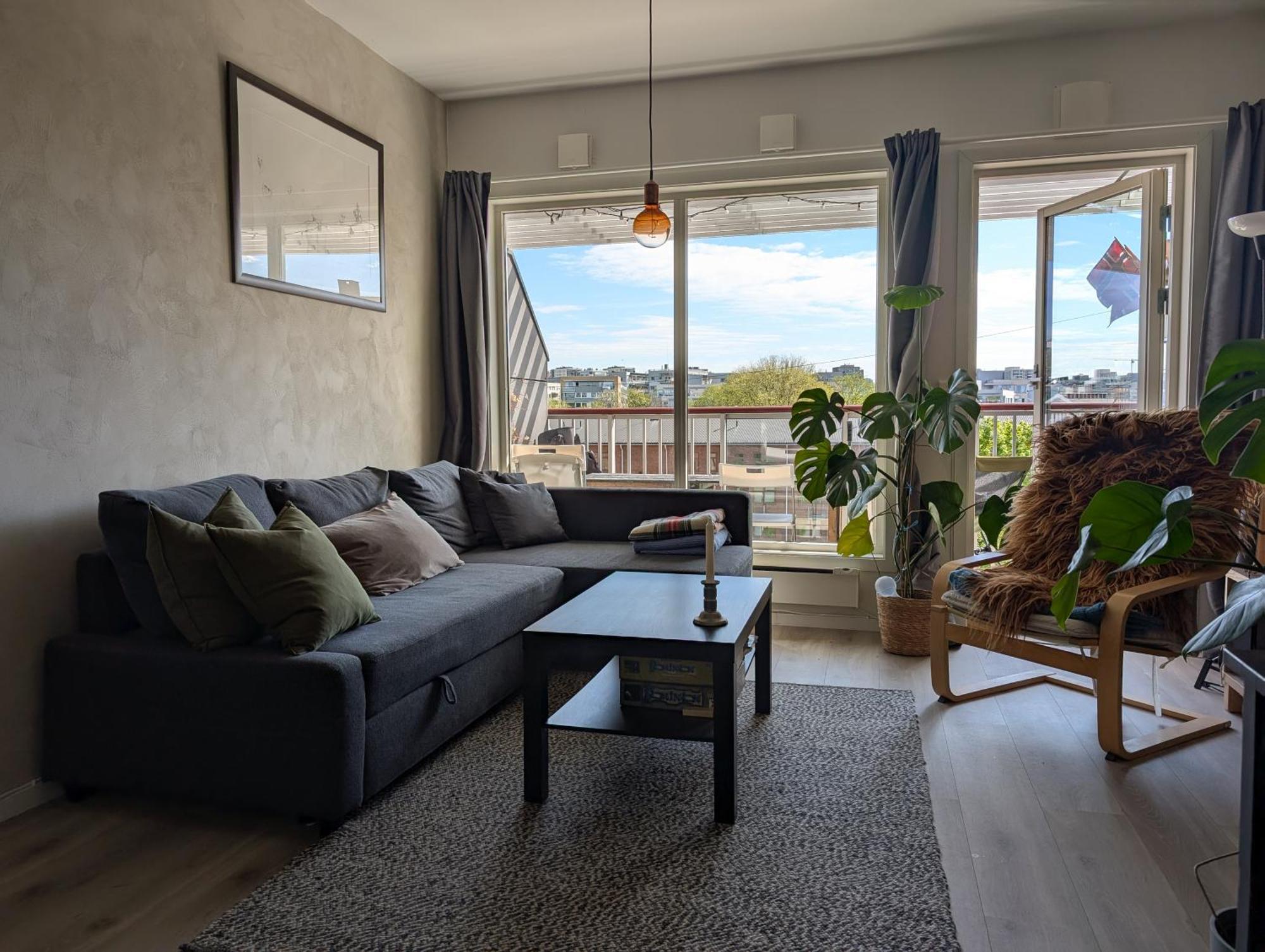Spacious And Cozy Study Apartment With Balcony Oslo Bagian luar foto